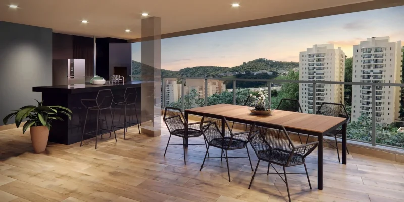 Clube: Vip space com churrasqueira