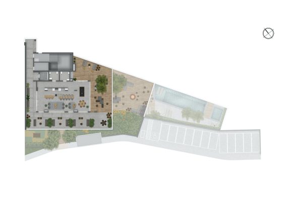 1º pavimento do Clube