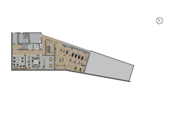 2º subsolo do Clube