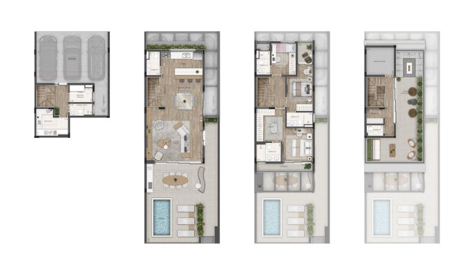 Casa 277 m² 3 suítes