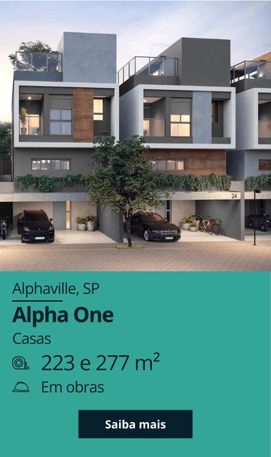 Novo Modo - destaques Alpha One casas